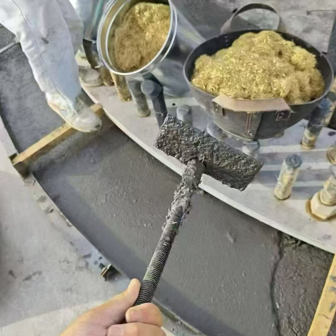 雷州C120钢纤维高强无收灌浆料 轧机压缩机汽轮机发电机锻压设备底座灌浆材料